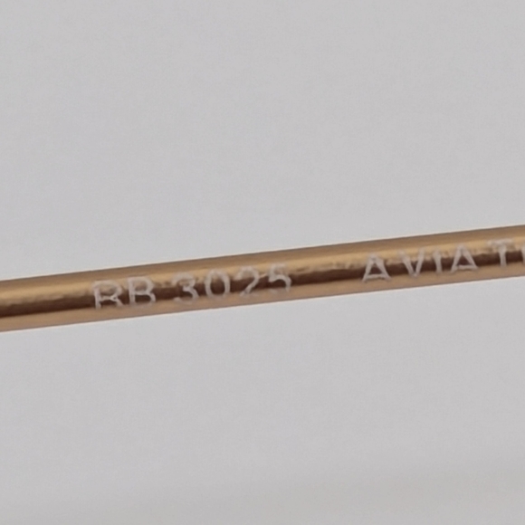 Ray-Ban Aviator sunglasses RB3025 large metal pink lens - Picture 10 of 14